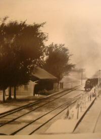 Oregon train station