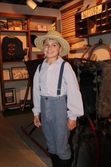 Pioneer clothing Loaning Closet at the Oregon Area Historical Society