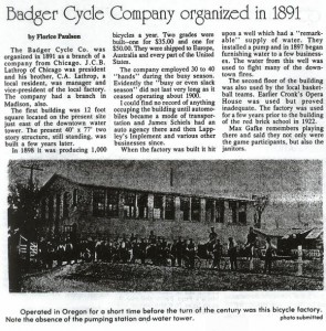 badgercycle
