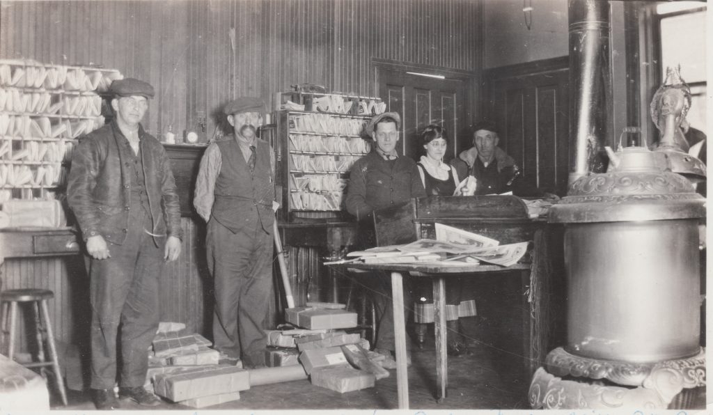 Men in Oregon Post Office