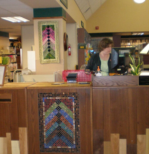 Library front desk