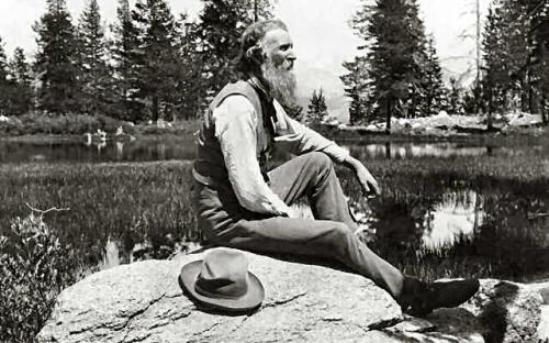 John Muir in nature