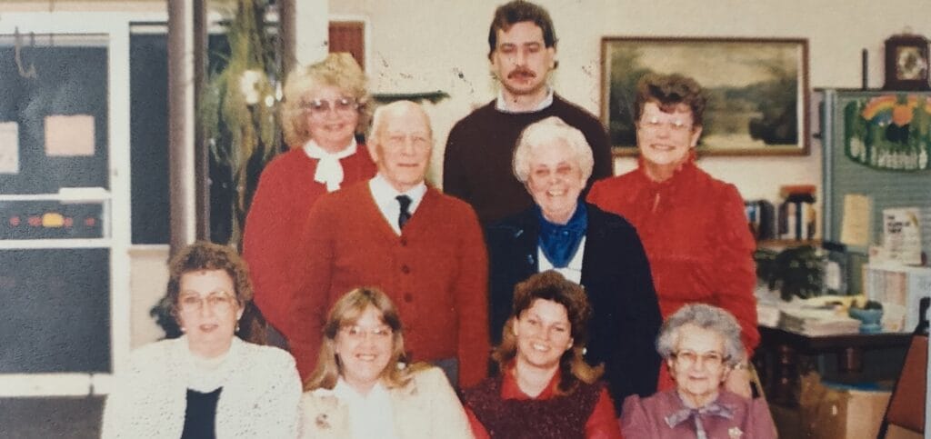 Group of board members smiling